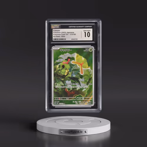 2023 Pokémon Card 151 #172/165 Caterpie - Art Rare Holo (CGC 10 GEM MINT)