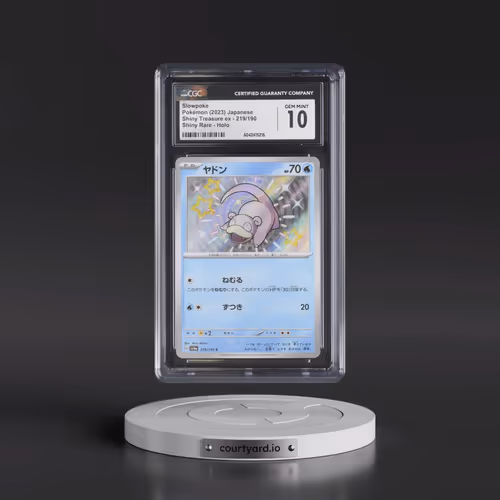 2023 Shiny Treasure ex #219/190 Slowpoke - Shiny Rare Holo (CGC 10 GEM MINT)