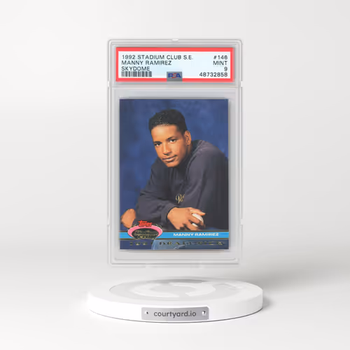 1992 Stadium Club S.E. Skydome #146 Manny Ramirez (PSA 9 MINT)