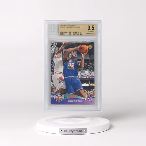1992 Upper Deck #424 Shaquille O'Neal (BGS 9.5 GEM MINT)