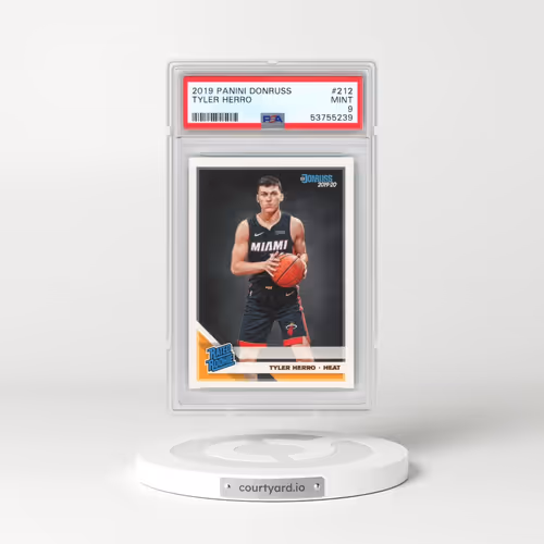 2019 Panini Donruss #212 Tyler Herro (PSA 9 MINT)