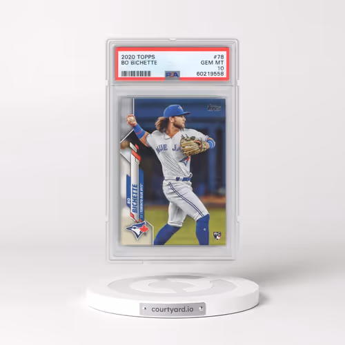 2020 Topps #78 Bo Bichette (PSA 10 GEM MINT)
