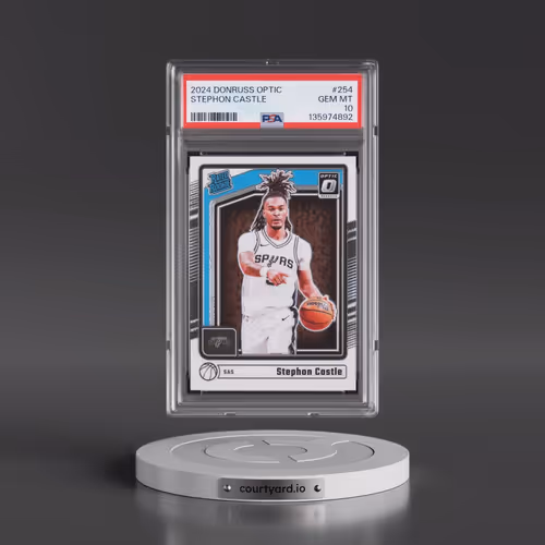 2024 Panini Donruss Optic #254 Stephon Castle (PSA 10 GEM MINT)