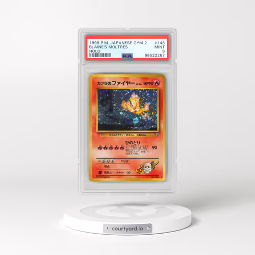 1999 Pokémon Gym 2 #146 Blaine's Moltres - Holo (PSA 9 MINT)