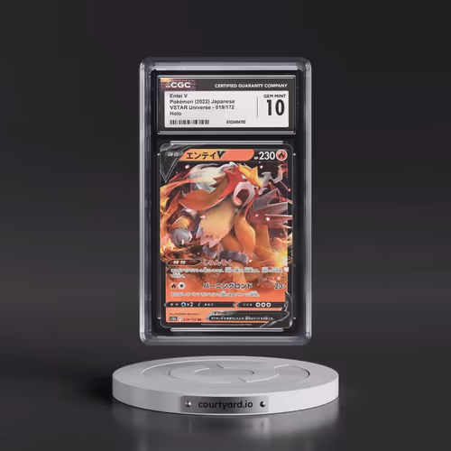 2022 VSTAR Universe #019/172 Entei V - Holo (CGC 10 GEM MINT)