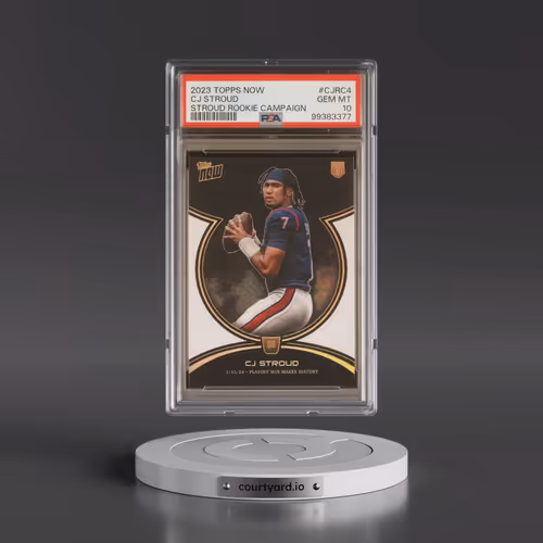 2023 Topps Now CJ Stroud Rookie Campaign #CJRC4 CJ Stroud (PSA 10 GEM MINT)