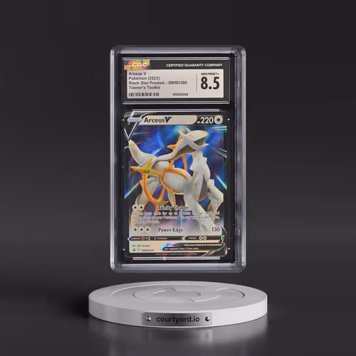 2017 Black Star Promos - Sword & Shield #SWSH306 Arceus V - Holo Trainer's Toolkit (CGC 8.5 NM-MT+)