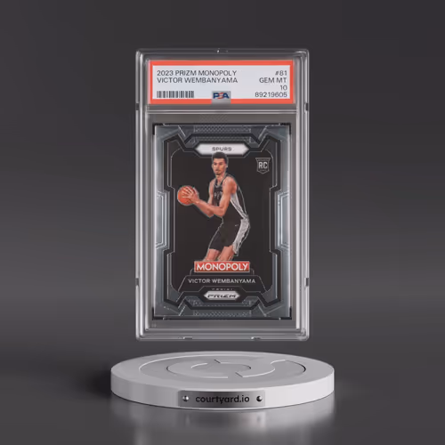 2023 Panini Prizm Monopoly #81 Victor Wembanyama (PSA 10 GEM MINT)