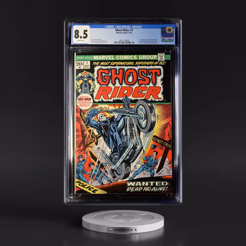 Ghost Rider #1 CGC 8.5 White Pages (Marvel Comics, 9/73) - Universal
