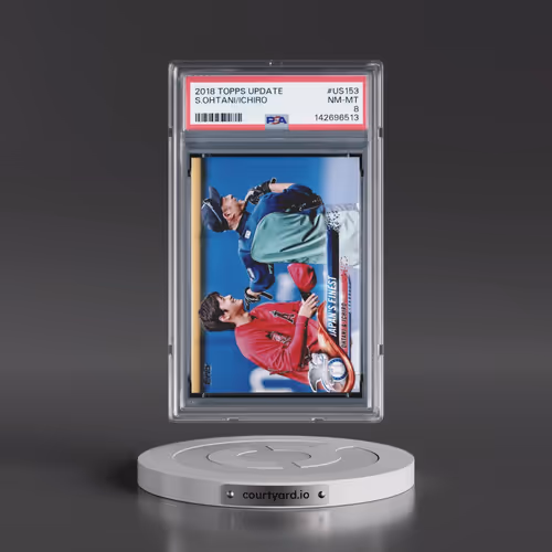 2018 Topps Update #US153 Ichiro/Shohei Ohtani (PSA 8 NM-MT)