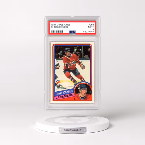 1984 O-Pee-Chee #259 Chris Chelios (PSA 9 MINT)