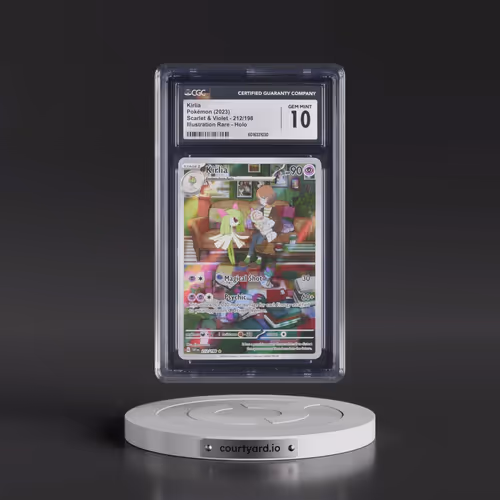 2023 Scarlet & Violet #212/198 Kirlia - Illustration Rare Holo (CGC 10 GEM MINT)