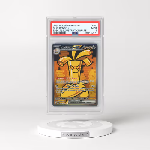 2023 Pokémon Par EN-Paradox Rift #252 Gholdengo EX - Holo Special Illustration Rare (PSA 9 MINT)