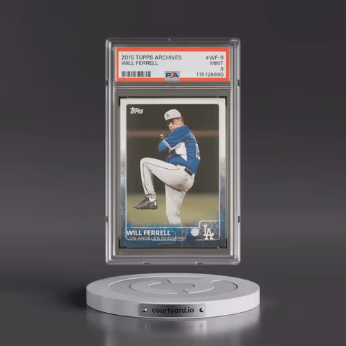 2015 Topps Archives Will Ferrell #WF-9 Will Ferrell (PSA 9 MINT)