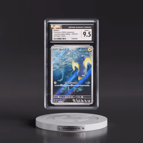 2024 Pokémon SV6-Transformation Mask #105 Wattrel - Art Rare (CGC 9.5 MINT+)