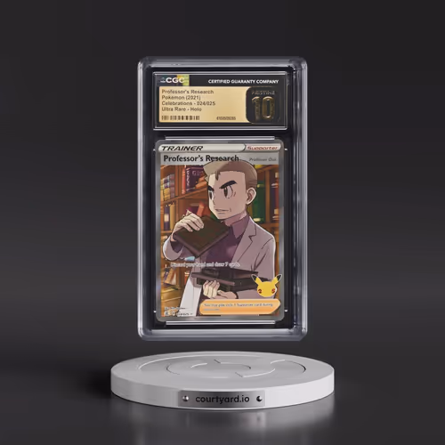 2021 Celebrations #024/025 Professor's Research - Ultra Rare Holo (CGC 10 PRISTINE)