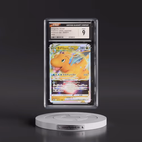 2022 Pokémon GO #050/071 Dragonite VSTAR - Holo (CGC 9 MINT)