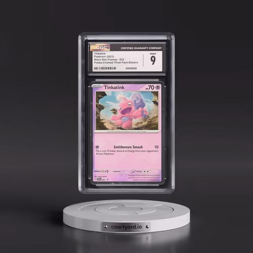 2023 Black Star Promos - Scarlet & Violet SVP EN #025 Tinkatink - Paldea Evolved Three Pack Blisters