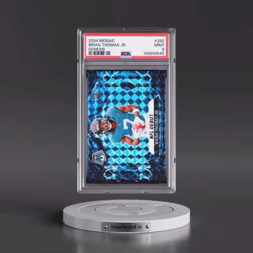 2024 Panini Mosaic #282 Brian Thomas Jr. - Genesis (PSA 9 MINT)