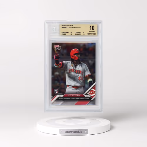 2024 Topps Now #690 Elly de La Cruz (BGS 10 PRISTINE)