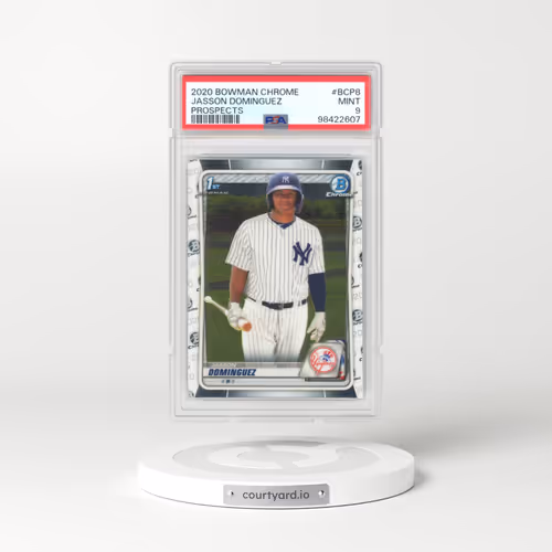 2020 Bowman Chrome Prospects #BCP8 Jasson Dominguez (PSA 9 MINT)