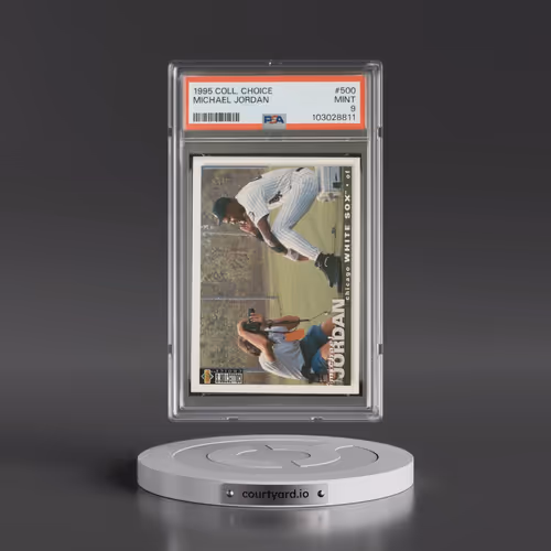 1995 Collector's Choice #500 Michael Jordan (PSA 9 MINT)