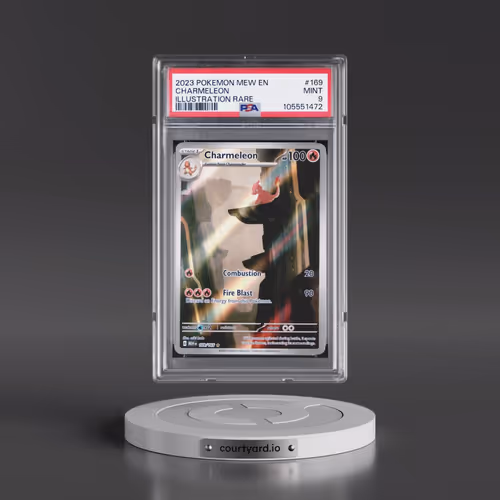2023 Pokémon Mew EN-151 #169 Charmeleon - Illustration Rare (PSA 9 MINT)