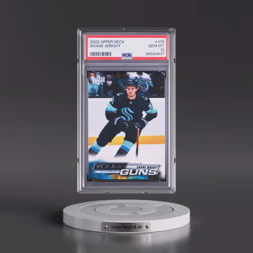 2022 Upper Deck #475 Shane Wright (PSA 10 GEM MINT)