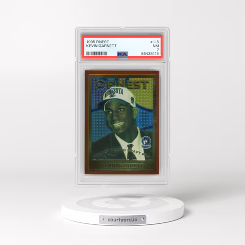 1995 Finest #115 Kevin Garnett (PSA 7 NM)