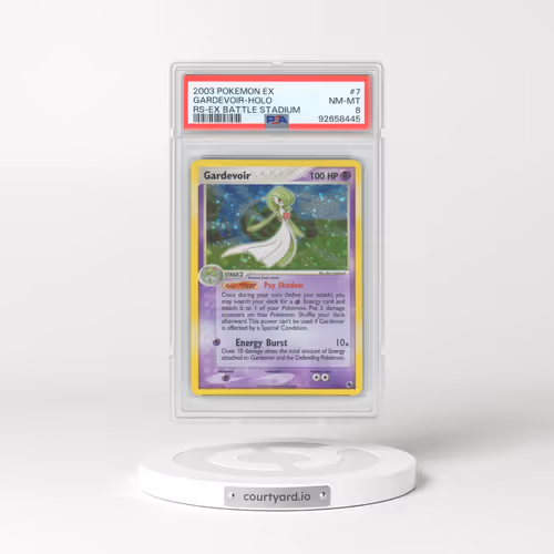 2004 Pokémon EX Battle Stadium #7 Gardevoir - Holo (PSA 8 NM-MT)