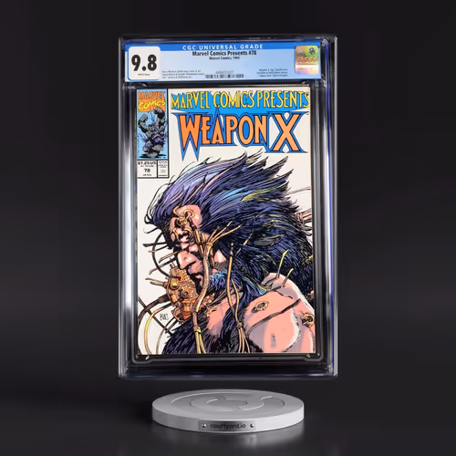 Marvel Comics Presents #78 CGC 9.8 White Pages (Marvel Comics, 1991)
