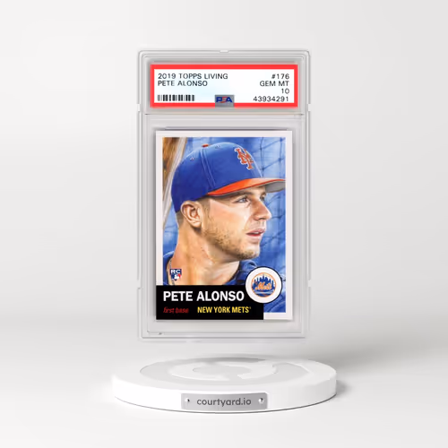2019 Topps Living #176 Pete Alonso (PSA 10 GEM MINT)