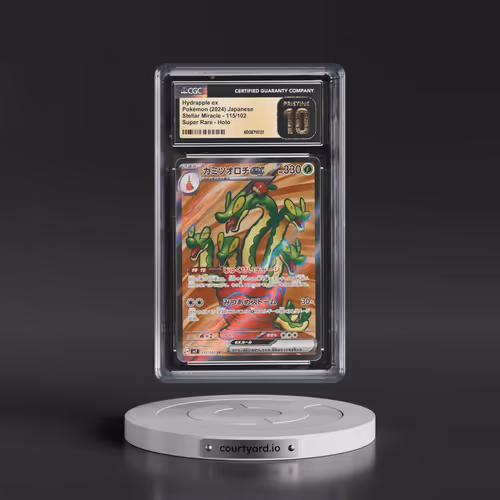 2024 Pokémon SV7-Stellar Miracle #115 Hydrapple EX - Holo Super Rare (CGC 10 PRISTINE)