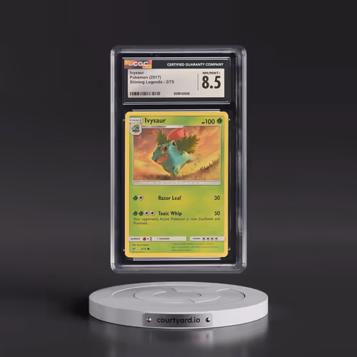 2017 Shining Legends #2/73 Ivysaur (CGC 8.5 NM-MT+)