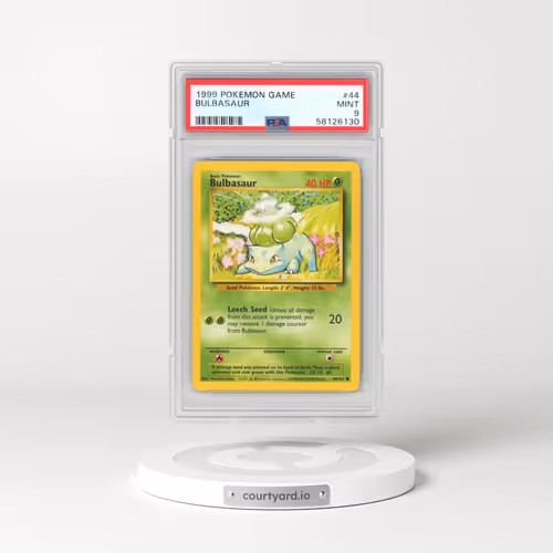 1999 Pokémon Game #44 Bulbasaur (PSA 9 MINT)