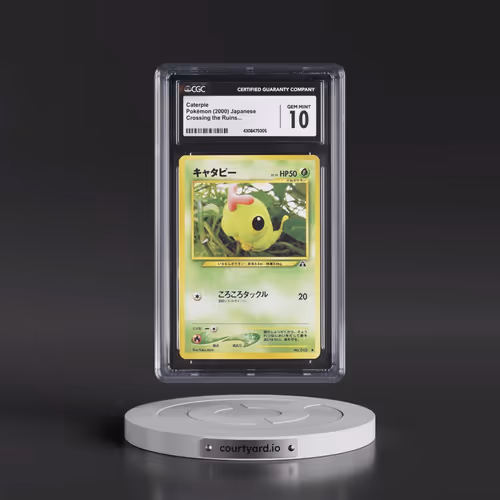 2000 Crossing the Ruins... Caterpie (CGC 10 GEM MINT)