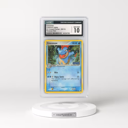 2005 EX Unseen Forces #38 Croconaw - Holo (CGC 10 GEM MINT)