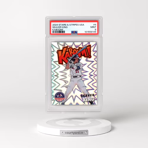 2024 Panini Stars & Stripes USA Kaboom! #4 Seaver King (PSA 9 MINT)