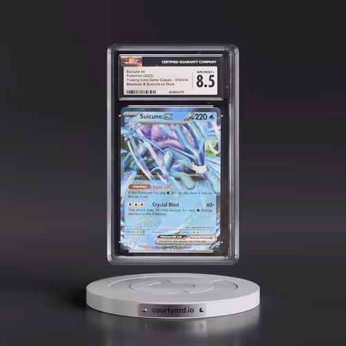 2023 Pokémon Clb-Trading Card Game Classic Blastoise & Suicune EX Deck #010 Suicune EX - Holo (CGC 8