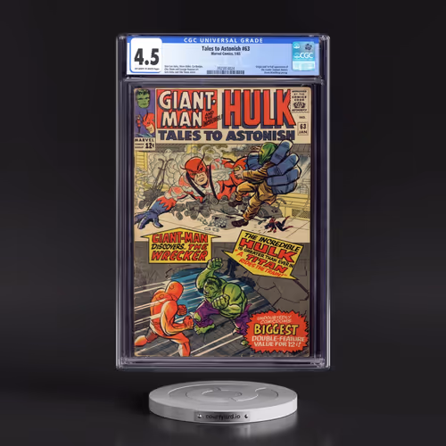 Tales to Astonish #63 CGC 4.5 Off-white to White Pages (Marvel Comics, 1/65) - Universal