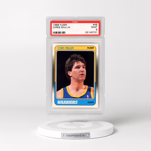 1988 Fleer #48 Chris Mullin (PSA 9 MINT)