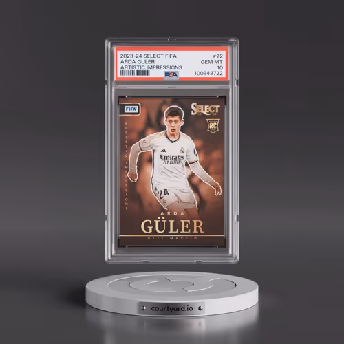 2023-24 Panini Select FIFA Artistic Impressions #22 Arda Guler (PSA 10 GEM MINT)