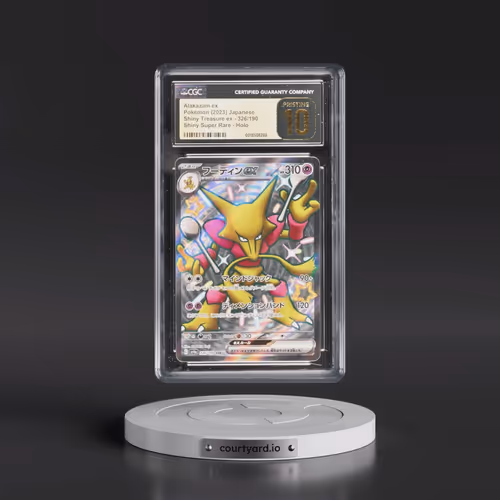 2023 Shiny Treasure ex #326/190 Alakazam ex - Shiny Super Rare Holo (CGC 10 PRISTINE)