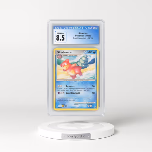 2008 Great Encounters #54/106 Slowbro (CGC 8.5 NM-MT+)