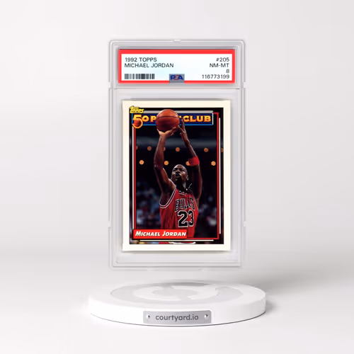 1992 Topps #205 Michael Jordan (PSA 8 NM-MT)