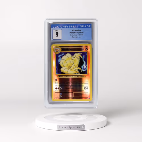 2016 Evolutions #15/108 Ninetales - Reverse Holo (CGC 9 MINT)