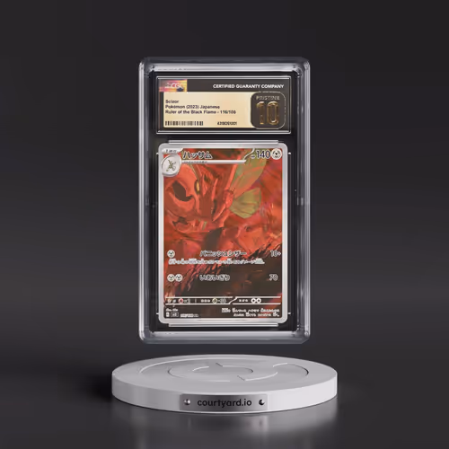 2023 Ruler of the Black Flame #116/108 Scizor - Art Rare Holo (CGC 10 PRISTINE)