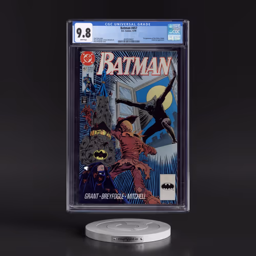 Batman #457 CGC 9.8 White Pages (DC Comics, 12/90) - Universal