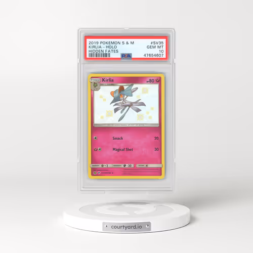 2019 Pokémon Sun & Moon Hidden Fates #SV35 Kirlia - Holo (PSA 10 GEM MINT)