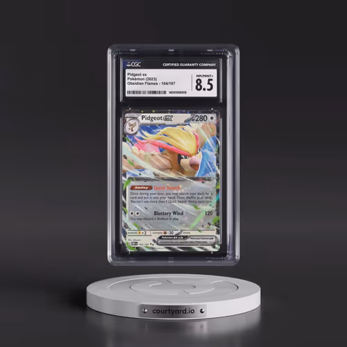 2023 Obsidian Flames - OBF EN #164/197 Pidgeot ex - Holo (CGC 8.5 NM-MT+)